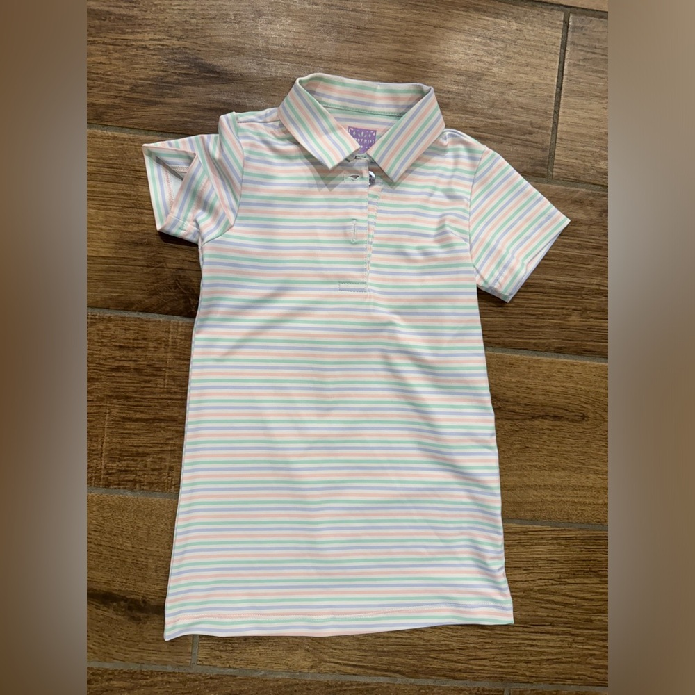 Striped Polo Dress for Kids